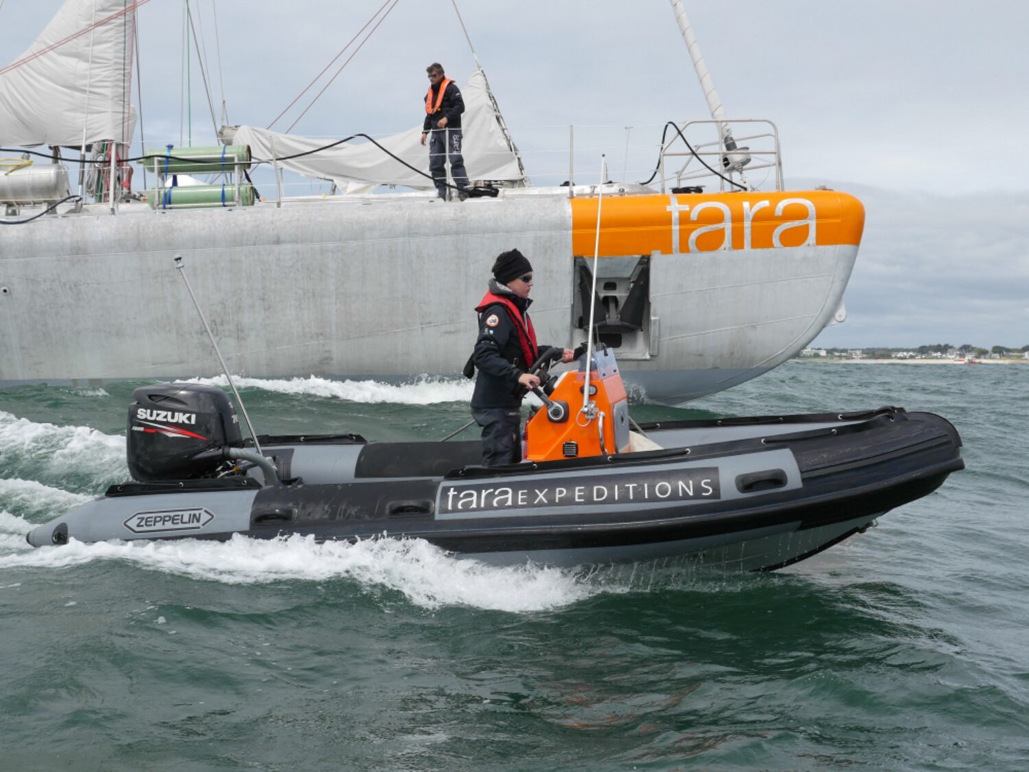 TARA expédition avec ZEPPELIN