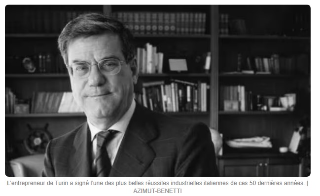 Fondateur d'Azimut en 1969 et repreneur de Benetti en 1985, Paolo Vitelli est décédé à 77 ans des suites d'une chute accidentelle à son