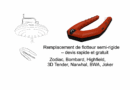 remplacer le texte par , Remplacement de flotteurs semi‑rigides – devis rapide et gratuit Zodiac, Bombard, Highfield, 3D Tender, Narwhal, BWA, Joker Boat
