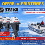 OFFRE DE PRINTEMPS du 25/03/26 AU 30/06/26 – SELVA MARINE semi-rigide et moteur hors-bord chez NAUTIC 13 – 13830 Roquefort‑la‑Bédoule (