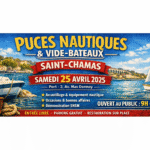 Saint‑Chamas : les puces nautiques et vide‑bateaux reviennent le 25 avril 2026