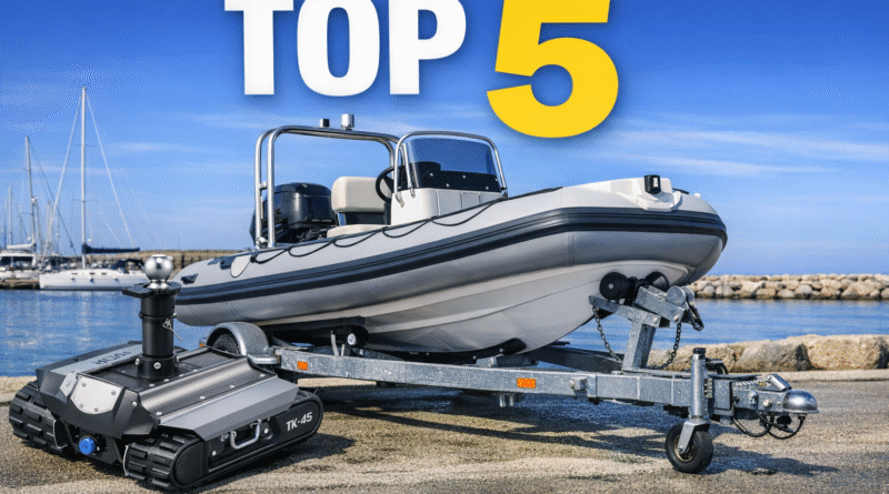TOP 5 POUSSE‑REMORQUES 2026 — électrique