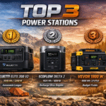 TOP 3 Power Stations 2026 EcoFlow • Bluetti • VEVOR