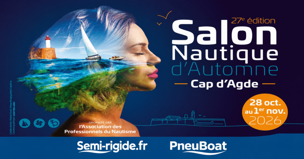 Salon Nautique d’Automne du Cap d’Agde du 28 octobre au 1er novembre 2026